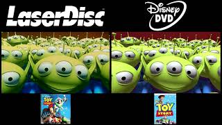 Toy Story Laserdisc Vs Dvd Comparision The Claw Machine