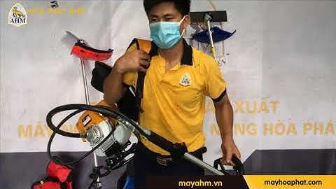 Máy cắt cỏ đeo lưng động cơ 4 thì AHM đời mới nhất | Liên hệ AHM: 0966 365 988