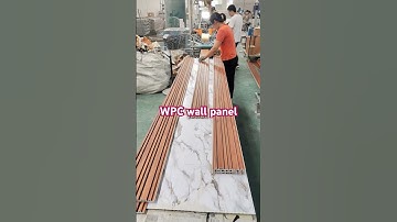 Welcome to visit our wpc wall panel production lines online#wpcwallpanel #pvcwallpaneling #pvcpanel