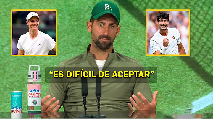 Novak Djokovic "No puedo ganar a Alcaraz y Sinner con este cuerpo" - Wimbledon 2025