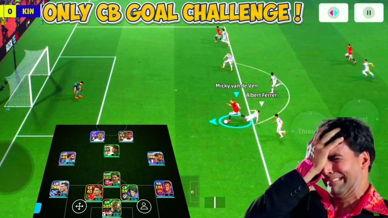 Only CB Goal Challenge ! 😱 | eFootball 2026 | EFOOTBALL CHALLENGER |