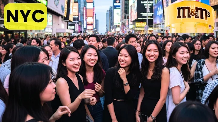 NYC Times Square Walk Inside M&M’s World | 4K UHD
