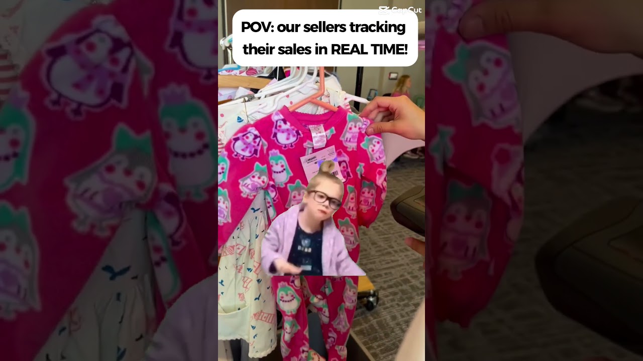 POV: our consignors watching their sales in REAL TIME! 