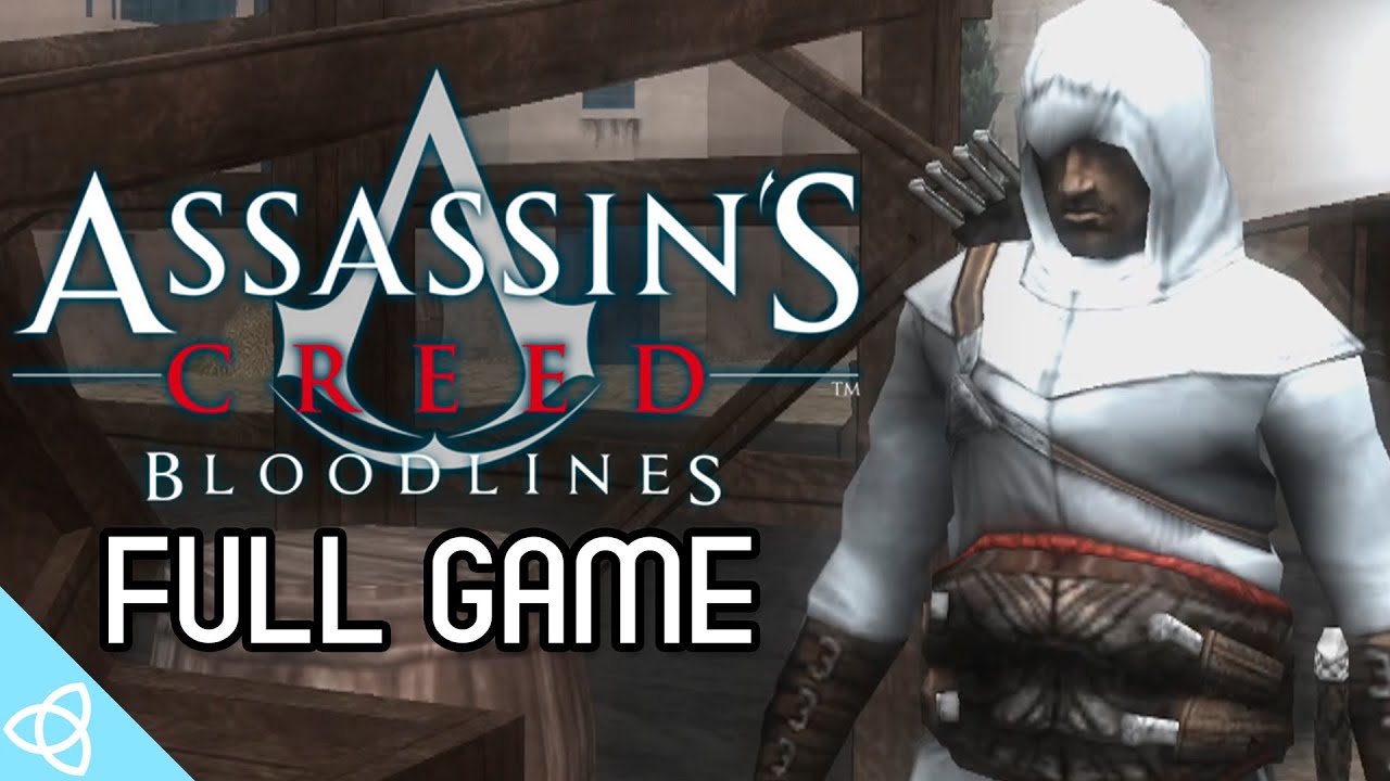 Assassin's Creed: Bloodlines (PSP) - Full Game Longplay Walkthrough [AC 1  Sequel] 