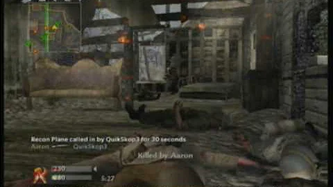 COD:WaW - Thompson Sub-Machine Gun Gameplay