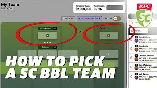 How to pick a team: KFC SuperCoach 101 | Fantasy Cricket screenshot 3