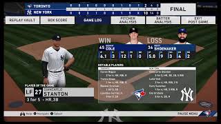Mlb the show 20 live ps4 broadcast online rated toronto blue jays