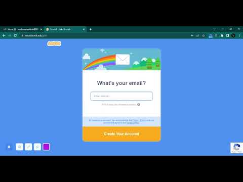 How to sign in scratch