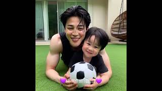 Jimin Father look 💜 😍 😘😋😊😁#bts #btsarmy #btsforever #video