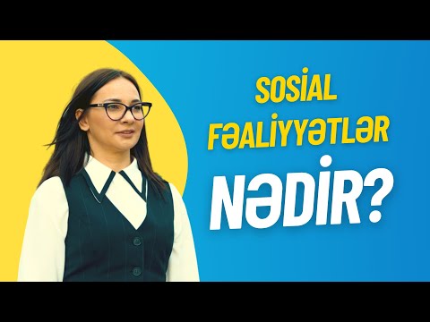 Video: Sosial-mədəni fəaliyyət nədir?