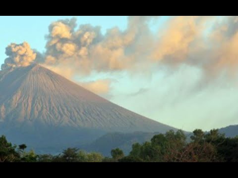 Explosin en volcn San Cristbal de Nicaragua