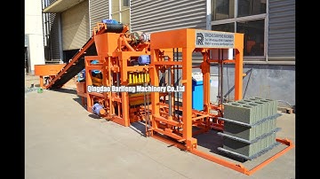 QT4-25 block machine for making 400x150x200mm hollow blocks