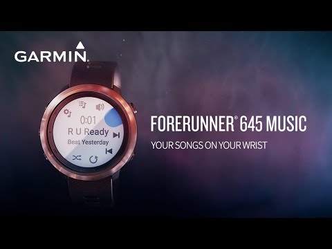 garmin forerunner 645 music freeze
