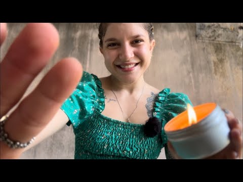 ASMR BENZEDEIRA REENERGIZANDO VOCÊ ✨ Te trazendo força, coragem, oportunidades, etc