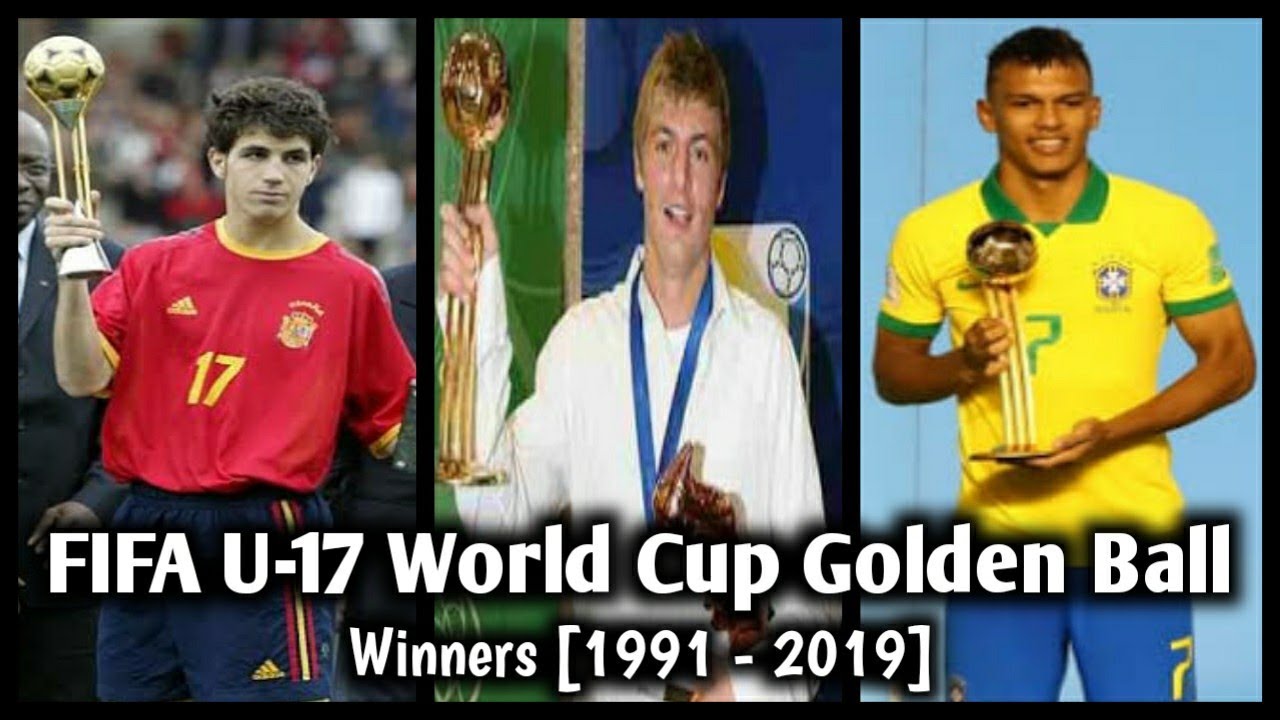 FIFA U17 World Cup Golden Ball Winners [1991 2019] YouTube