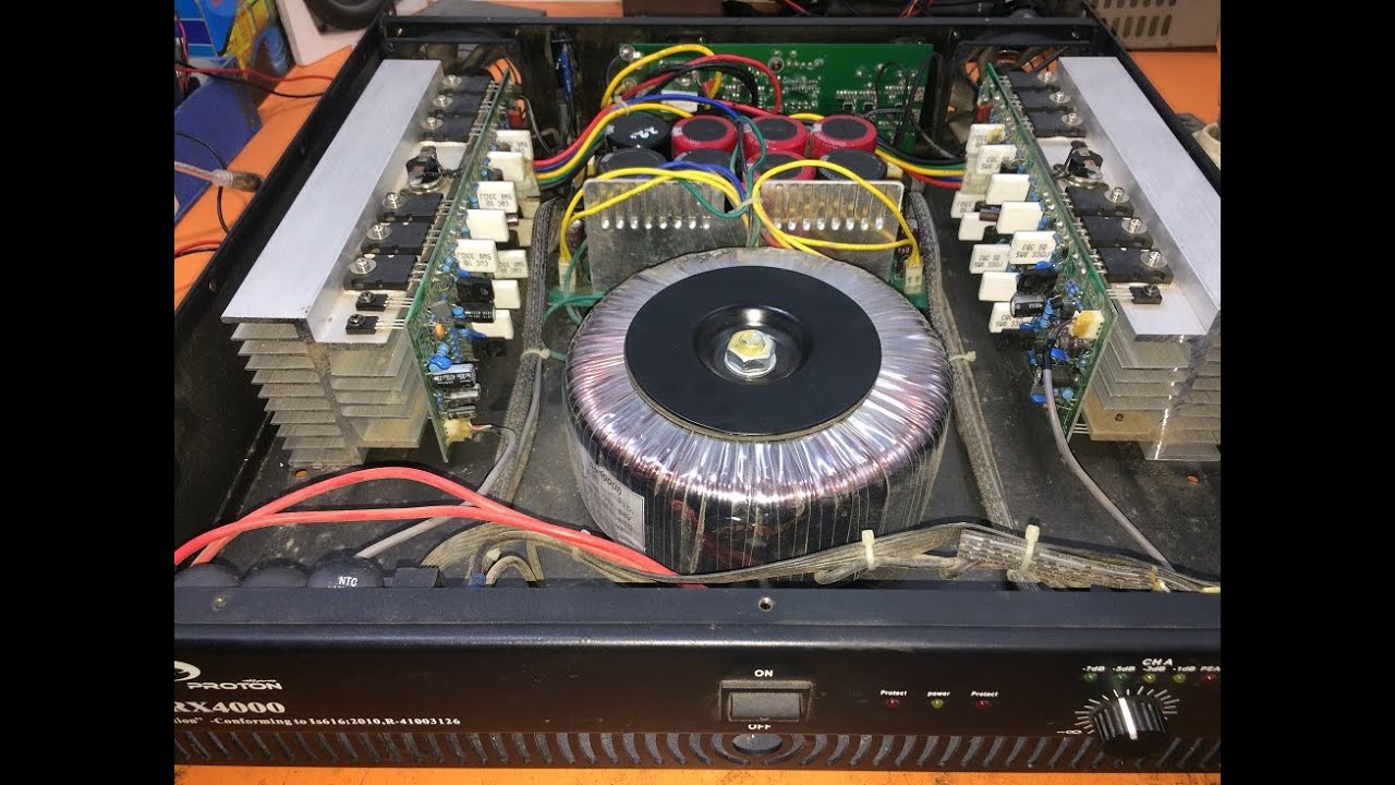 How to repair amplifier