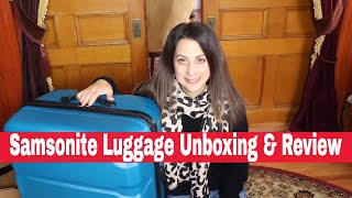 Samsonite Luggage Unboxing & Review 2019