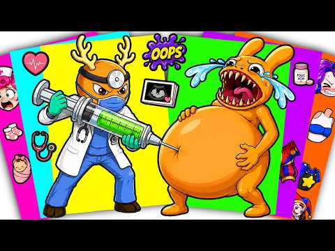 Animal Hospital Experiences Pregnancy Complications | Sticker Book DIY