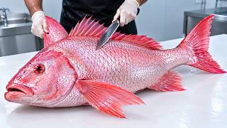 Wait Until You See How FAST He Fillets This Fish!