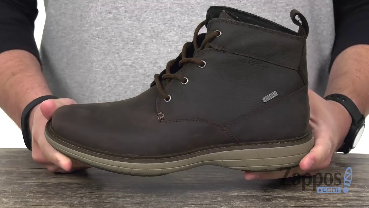 pistol forvirring impressionisme Merrell World Vue Chukka Waterproof SKU: 9066609 - YouTube