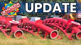 Chessington Update NEW TRACK arrived!