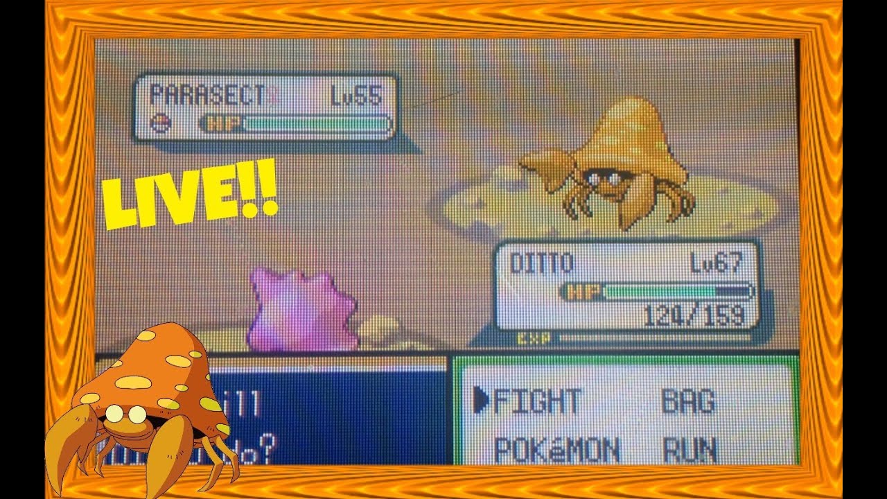 [LIVE!!!] Shiny Parasect on Pokemon LG! 3086REs! - YouTube