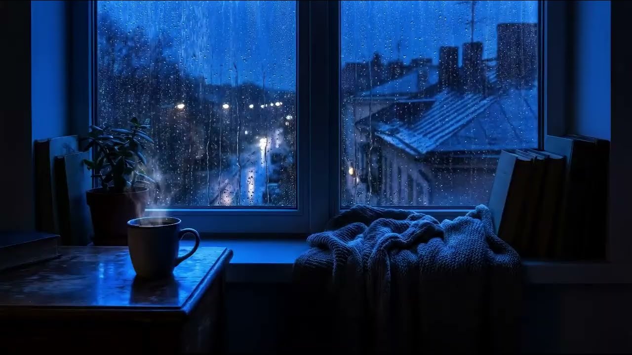 Fall Asleep in Minutes 🌧️ Heavy Rain & Thunder Sounds for Sleep (No Music, 8 Hours)