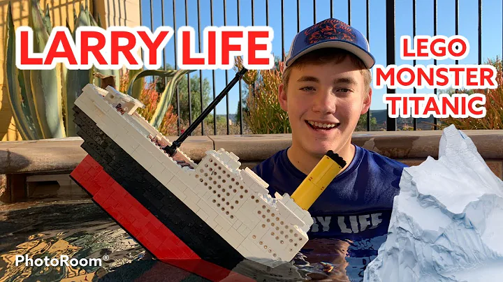 Larry Life LEGO Monster Titanic Fun in the Spa!