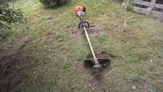 Stihl KM 130R + FS KM in action!