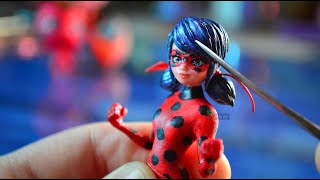 Miraculous Ladybug tutorial with cold porcelain