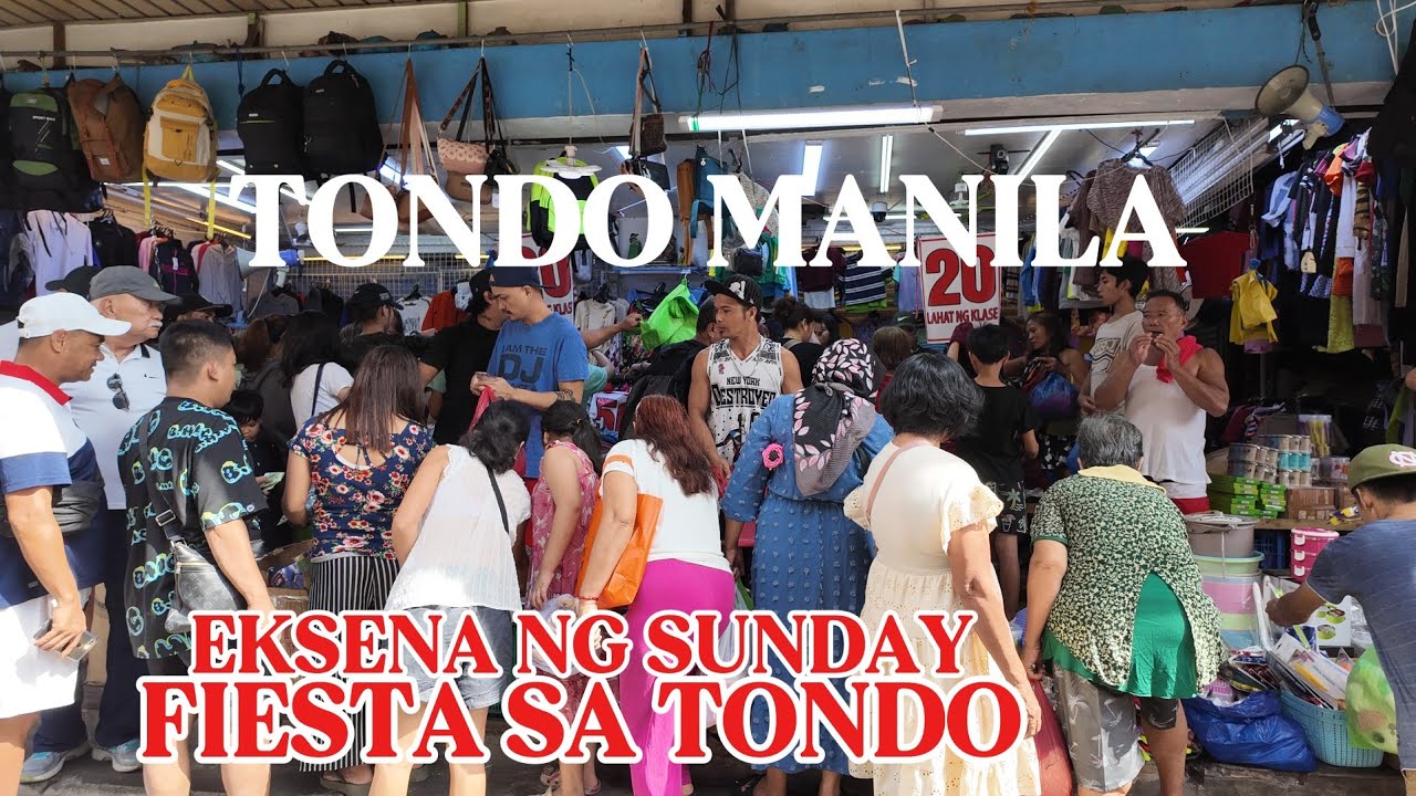 EKSENA NG FIESTA SA TONDO SUNDAY Jan 18 2026 MANILA PHILIPPINES 