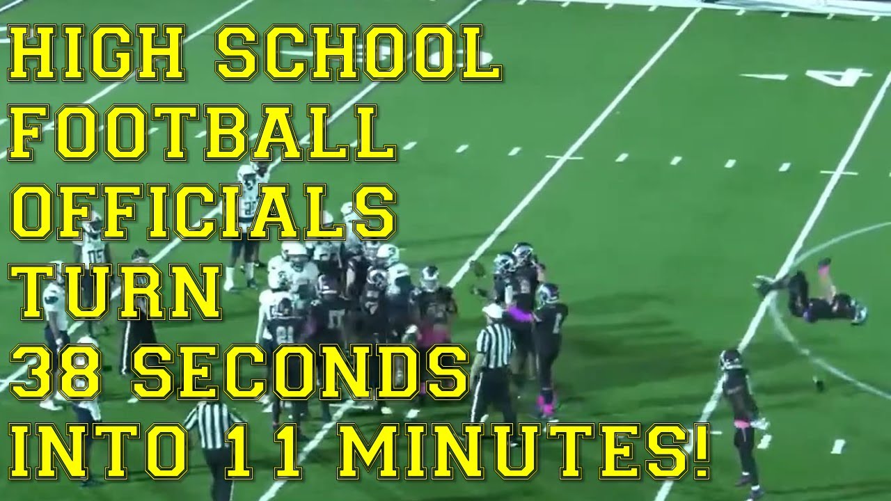 A 3-Team High School Football Tiebreaker Leaves Officials In The Dark 