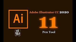 RT|| Pen Tool in Illustrator CC 2020 البن تول في ادوبي اليستراتور #11