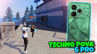 Techno Pova 6 Pro Gaming Test ⚡ Techno Pova 6 Pro Free Fire Gameplay Test & Unboxing