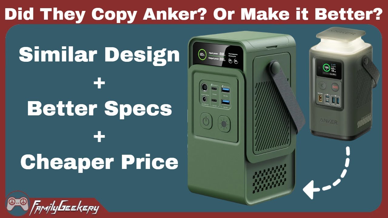 This Awesome Little Camping Power Station Looks A Lot Like Anker's!