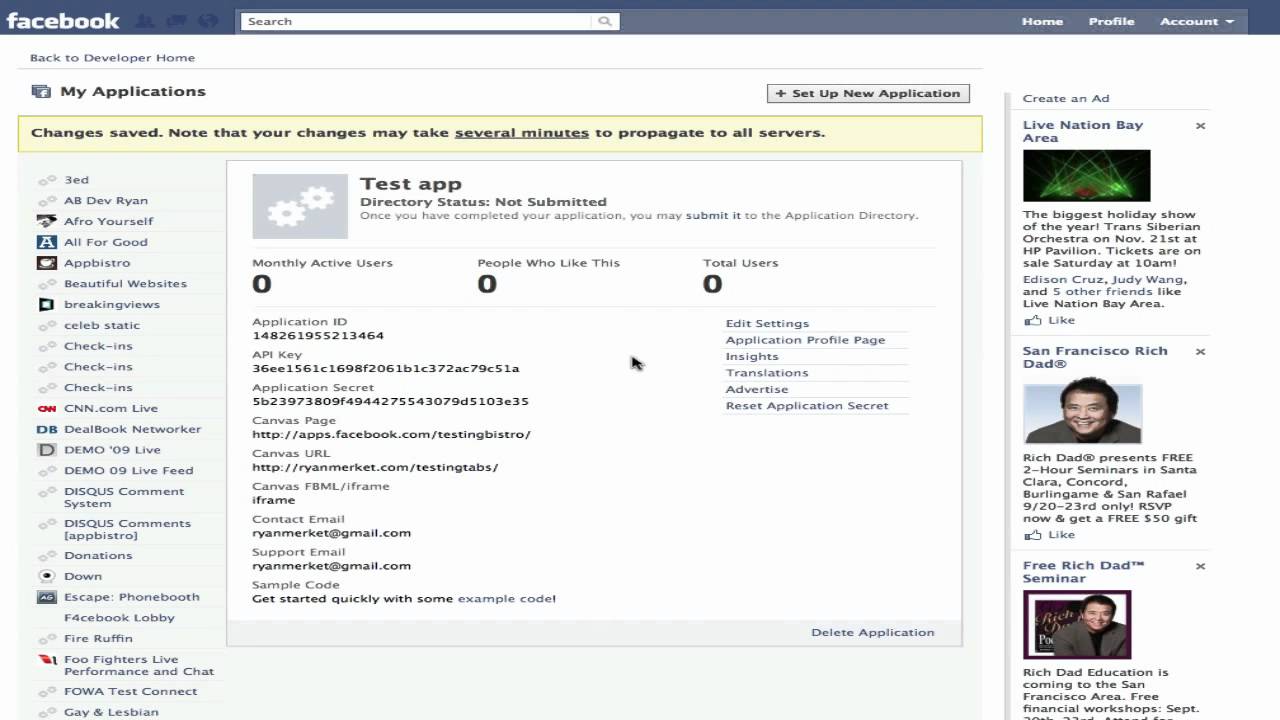Build a Facebook Tab Application in 5 Minutes