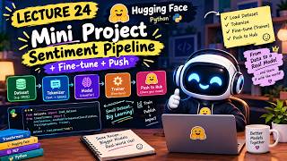 Build Your First AI Text Classifier - End-to-End Hugging Face Project 🚀 - Lectu