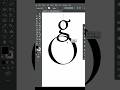 Logo design make tutorial in Adobe illustrator #logodesign #shorts