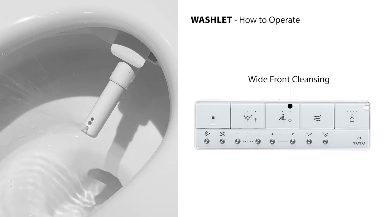 Toto THU9489 Washlet S350E Remote Control – Genuine Replacement, Compact Size