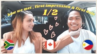 😚😍Our Love Story 1/2 // HOW South African lady MET Filipino Man in CANADA 🍁