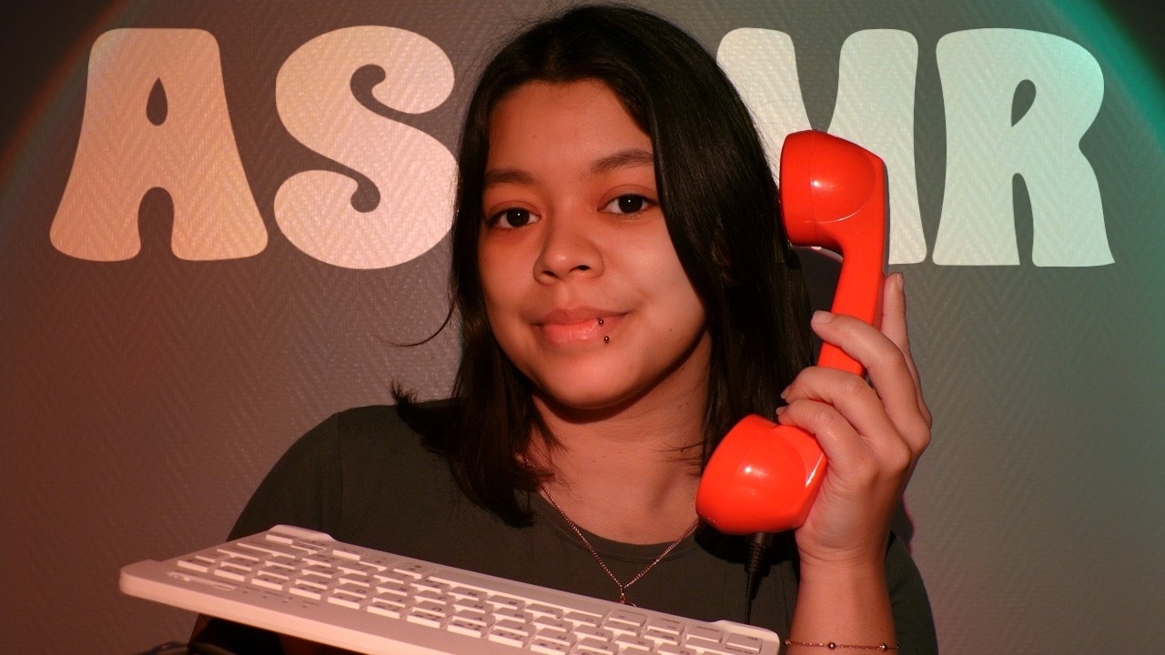 Prise de RDV avec la secrétaire d'un institut 😶‍🌫️ | ROLEPLAY SOFT SPOKEN ASMR (questions, clavier)