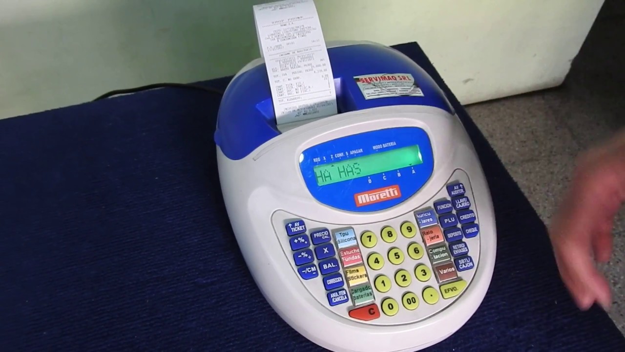 Informe de Ventas en Moretti CR-35 - YouTube