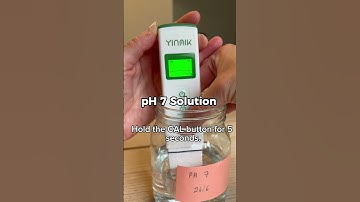 Simple steps to calibrate your ph meter :) #plantcare #hydroponics #tissueculture