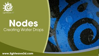 Lightwave 3D Water Drip