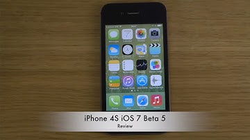 iPhone 4S iOS 7 Beta 5 - Review