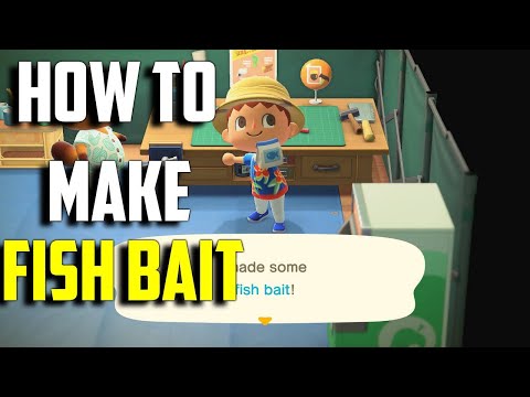 How To Make Fish Bait Animal Crossing, Fish Bait Animal Crossing New  Horizon