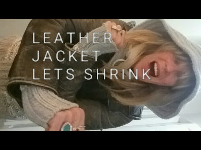 LEATHER JACKETS WASH and SHRINK answers to your questions| ADVICE
