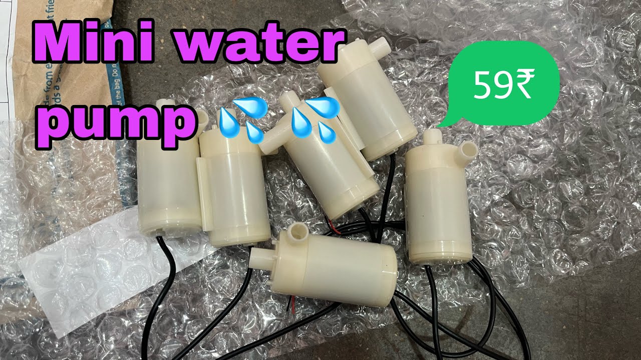 Mini water pump l 6V Water CirculationSystem Pump Small Submersible