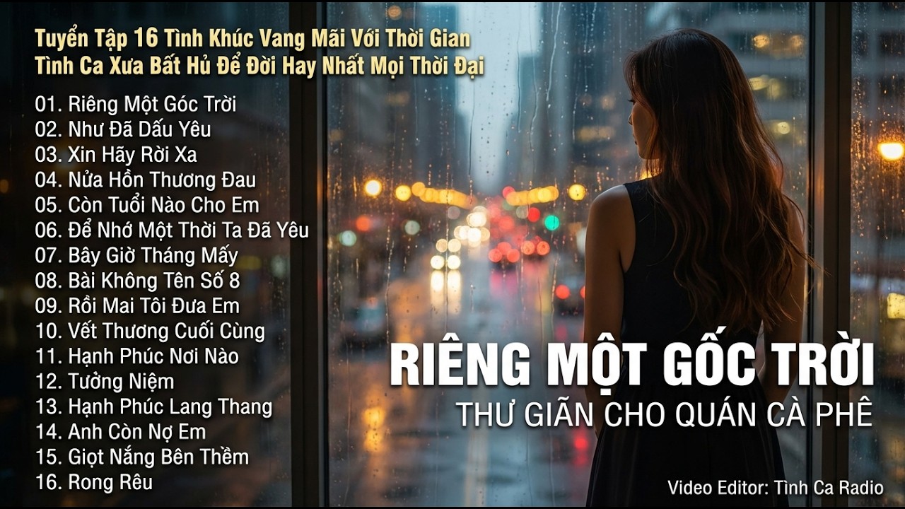 TÌNH KHÚC PHÒNG TRÀ HẢI NGOẠI CHỌN LỌC | GIAI ĐIỆU TÌNH CA NGỌT NGÀO SANG TRỌNG