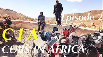 #2 London to Morocco on Honda cubs part 2